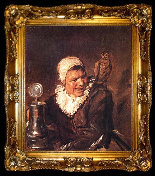 framed  Frans Hals Malle Babbe,die Hex von Harrlem, ta009-2